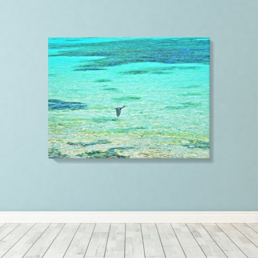 Stretched Canvas Print Leinwanddruck (Insitu (Holzboden))