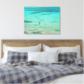 Stretched Canvas Print Leinwanddruck (Insitu (Schlafzimmer))