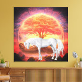 Stretched Canvas Print Leinwanddruck (Insitu (Wohnzimmer))