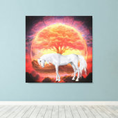 Stretched Canvas Print Leinwanddruck (Insitu (Holzboden))