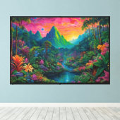 Stretched Canvas Print Leinwanddruck (Insitu (Holzboden))