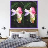 Stretched Canvas Print Leinwanddruck (Insitu (Schlafzimmer))