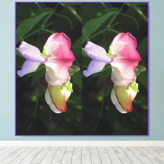 Stretched Canvas Print Leinwanddruck (Insitu (Holzboden))