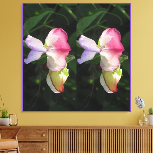 Stretched Canvas Print Leinwanddruck (Insitu (Wohnzimmer))