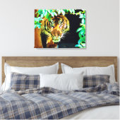 Stretched Canvas Print Leinwanddruck (Insitu (Schlafzimmer))