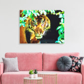 Stretched Canvas Print Leinwanddruck (Insitu (Wohnzimmer))