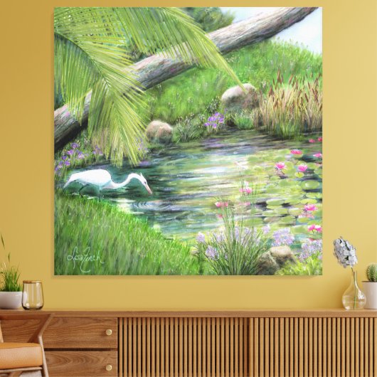 Stretched Canvas Print Leinwanddruck (Insitu (Wohnzimmer))