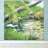 Stretched Canvas Print Leinwanddruck (Insitu (Holzboden))