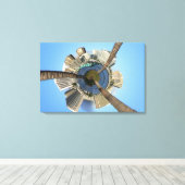 Stretched Canvas Print Leinwanddruck (Insitu (Holzboden))