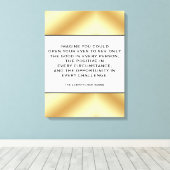 Stretched Canvas Print Leinwanddruck (Insitu (Holzboden))