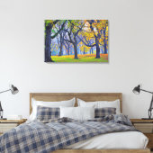 Stretched Canvas Print Leinwanddruck (Insitu (Schlafzimmer))