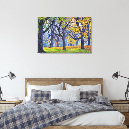 Stretched Canvas Print Leinwanddruck (Insitu (Schlafzimmer))