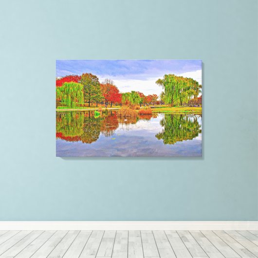 Stretched Canvas Print Leinwanddruck (Insitu (Holzboden))