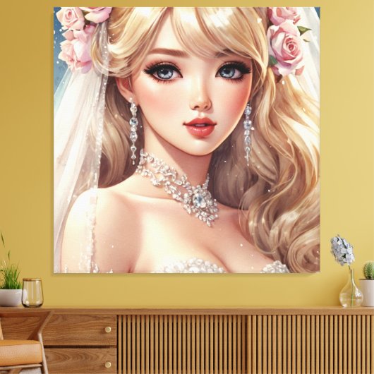 Stretched Canvas Print Leinwanddruck (Insitu (Wohnzimmer))