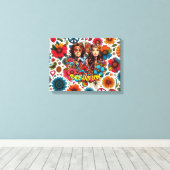 Stretched Canvas Print Leinwanddruck (Insitu (Holzboden))
