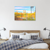 Stretched Canvas Print Leinwanddruck (Insitu (Schlafzimmer))