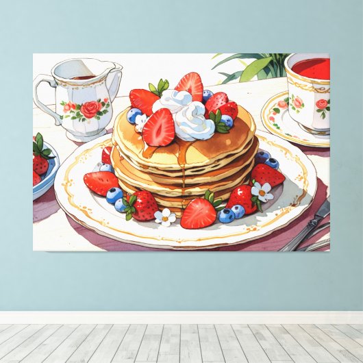 Stretched Canvas Print Leinwanddruck (Insitu (Holzboden))