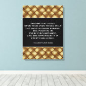 Stretched Canvas Print Leinwanddruck (Insitu (Holzboden))