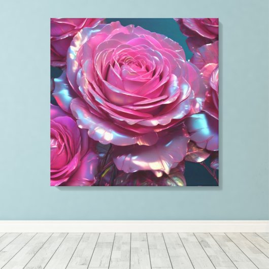 Stretched Canvas Print Leinwanddruck (Insitu (Holzboden))