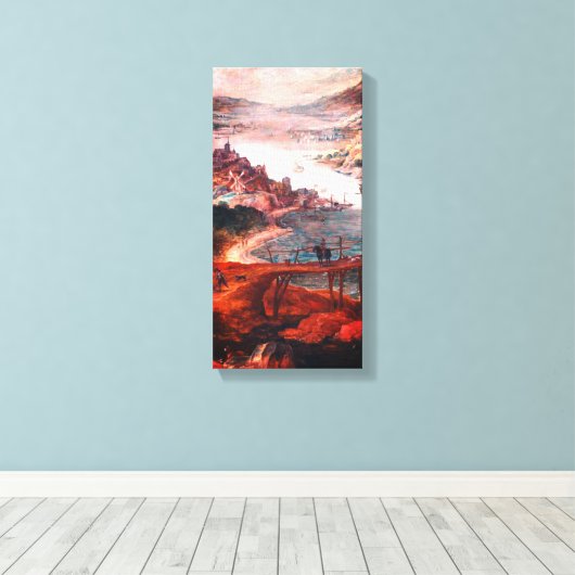 Stretched Canvas Print Leinwanddruck (Insitu (Holzboden))