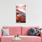 Stretched Canvas Print Leinwanddruck (Insitu (Wohnzimmer))