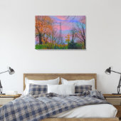 Stretched Canvas Print Leinwanddruck (Insitu (Schlafzimmer))
