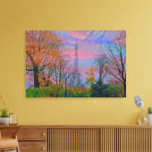 Stretched Canvas Print Leinwanddruck (Insitu (Wohnzimmer))