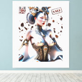 Stretched Canvas Print Leinwanddruck (Insitu (Holzboden))