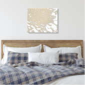 Stretched Canvas Print Leinwanddruck (Insitu (Schlafzimmer))
