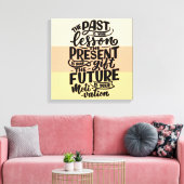 Stretched Canvas Print Leinwanddruck (Insitu (Wohnzimmer))