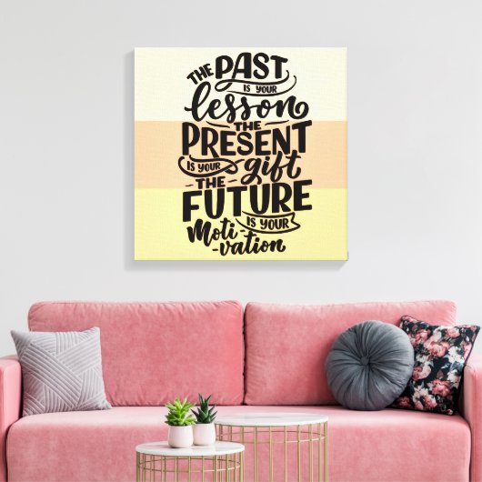 Stretched Canvas Print Leinwanddruck (Insitu (Wohnzimmer))