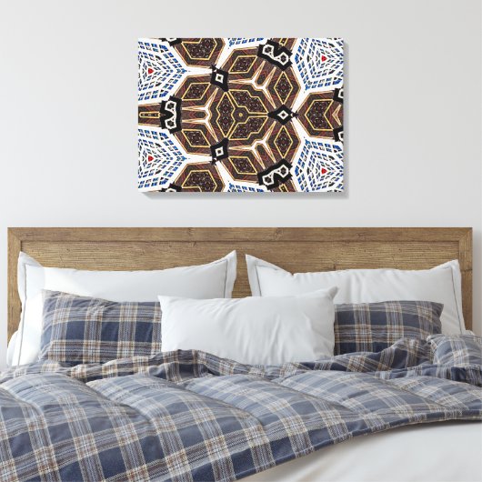 Stretched Canvas Print Leinwanddruck (Insitu (Schlafzimmer))