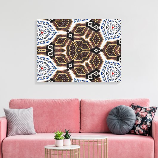 Stretched Canvas Print Leinwanddruck (Insitu (Wohnzimmer))