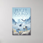 Stretched Canvas Print Leinwanddruck (Vorderseite)