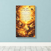 Stretched Canvas Print Leinwanddruck (Insitu (Holzboden))