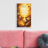 Stretched Canvas Print Leinwanddruck (Insitu (Wohnzimmer))