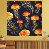 Stretched Canvas Print Leinwanddruck (Insitu (Wohnzimmer))