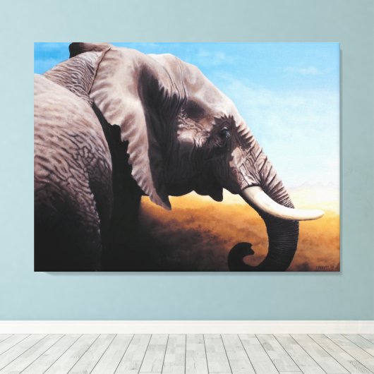 Stretched Canvas Print Leinwanddruck (Insitu (Holzboden))