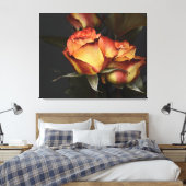 Stretched Canvas Print Leinwanddruck (Insitu (Schlafzimmer))