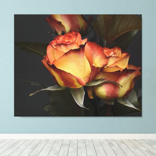Stretched Canvas Print Leinwanddruck (Insitu (Holzboden))