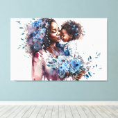 Stretched Canvas Print Leinwanddruck (Insitu (Holzboden))