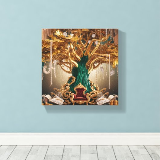 Stretched Canvas Print Leinwanddruck (Insitu (Holzboden))