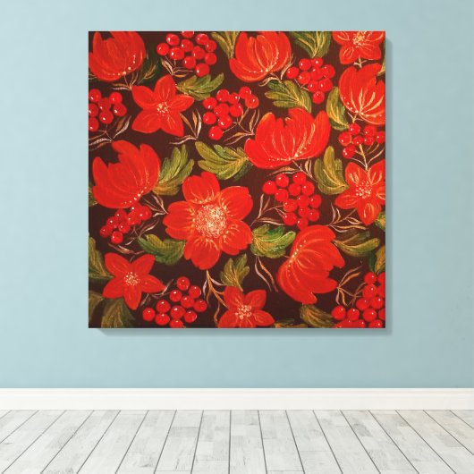 Stretched Canvas Print Leinwanddruck (Insitu (Holzboden))