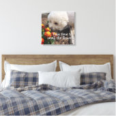 Stretched Canvas Print Leinwanddruck (Insitu (Schlafzimmer))
