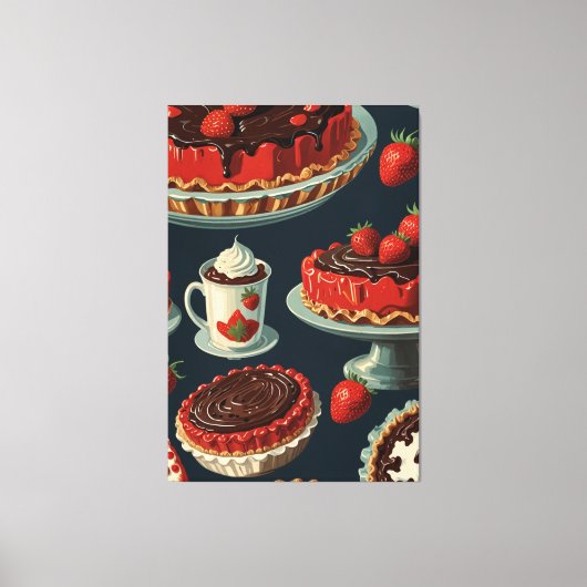 Stretched Canvas Print Leinwanddruck (Vorderseite)