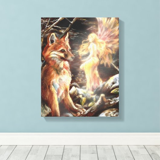 Stretched Canvas Print Leinwanddruck (Insitu (Holzboden))