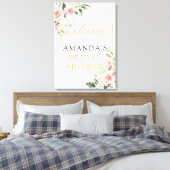 Stretched Canvas Print Leinwanddruck (Insitu (Schlafzimmer))