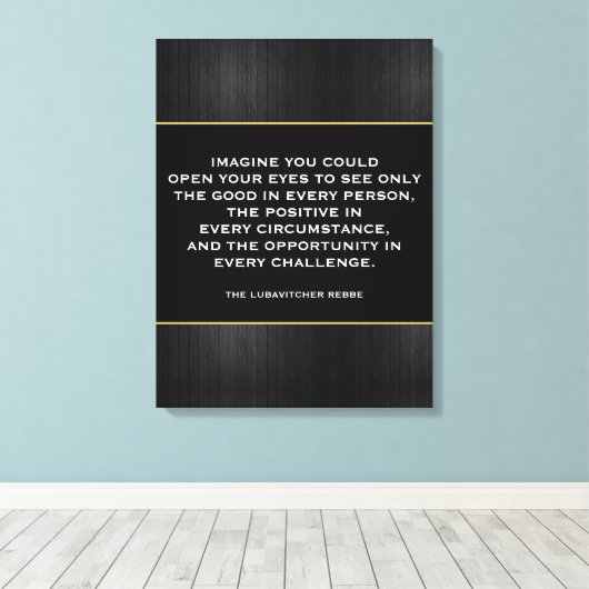 Stretched Canvas Print Leinwanddruck (Insitu (Holzboden))