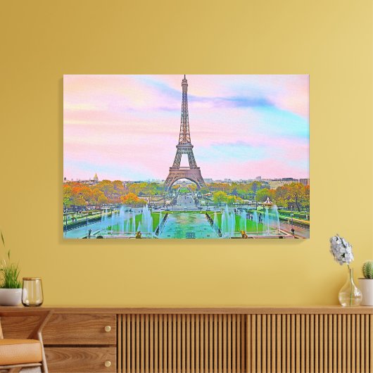 Stretched Canvas Print Leinwanddruck (Insitu (Wohnzimmer))