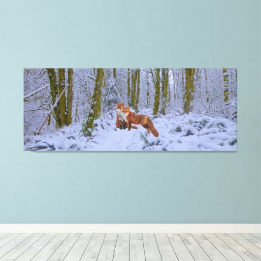 Stretched Canvas Print Leinwanddruck (Insitu (Holzboden))